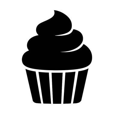 Cupcake Silueti Tatlı Pişirme ve Tatlı Kültürü Temsili