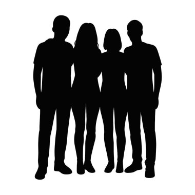 Aile Silueti Birlikteliğin ve Birliğin Temsili