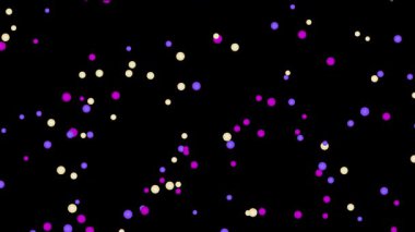 Duvar kağıdı animasyonu veya sunum şablonu kullanımı için renkli daireler desen tasarımına sahip soyut arkaplan