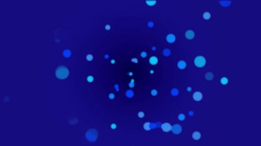 Büyüleyici bir soyut arkaplan. Büyüleyici bir mavi daireler ve noktalar dizaynı.