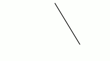 David vektör illüstrasyonunun yıldızı, beyaz arka planda siyah çizgi, din ve İsrail 'in Yahudi sembolü.