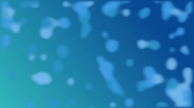 Modern ve sanatsal tasarım projeleri için mükemmel bir bokeh efektli sakin mavi soyut arkaplan