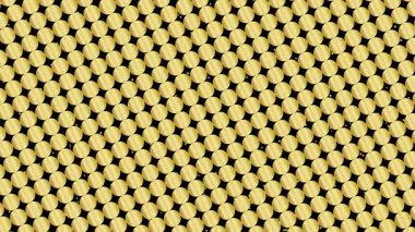 Lüks metalik bir hissi olan altın daireler. Zarif geometrik tasarımlar ve arka planlar için mükemmel.