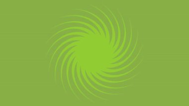 a light green backdrop featuring a swirling design emanating from the center in a lighter green hue.