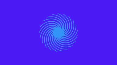 a mesmerizing blue spiral with light and dark shades creating a hypnotic and abstract background effect