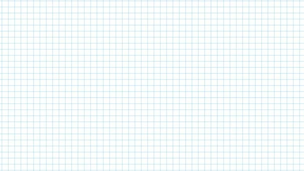 a clean white graph paper with a grid of thin blue lines creating squares across the entire surface area