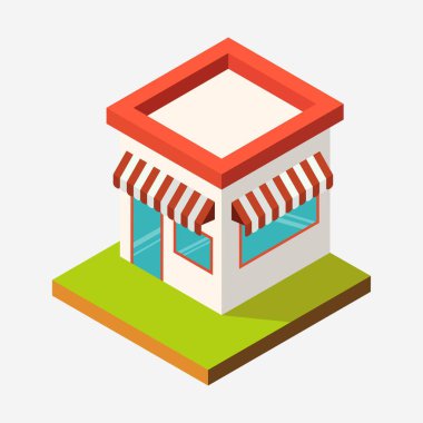 Isometric mağazası, Isometric mağazası, bina, ev, 3D bina