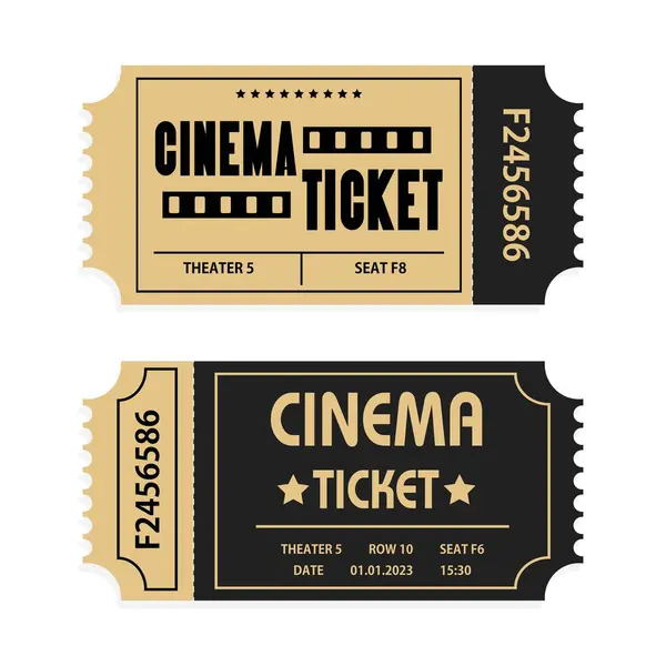 Sinema bileti, sinema ya da sinema bileti. 