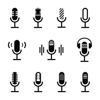 mikrofon simgeler kümesi
