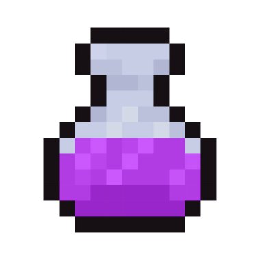 Mor Sıvı Piksel Sanat İksiri