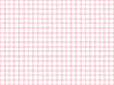 suluboya fırça stili pembe ekoseli desen