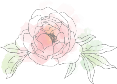 Gevşek suluboya karalama çizgisi sanat şakayık çiçek buketi elementleri