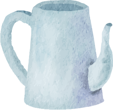 suluboya turuncu şeftali çiçekli çaydanlık kabı elementleri