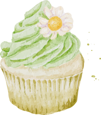 suluboya tatlı yeşil çay fincanı keki krem peynirli krema