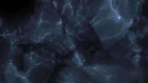 Чёрный Шторм Белыми Облаками — стоковое видео