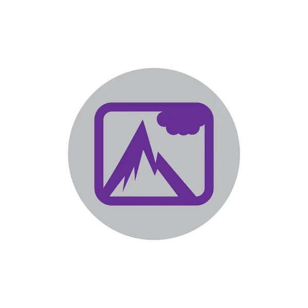 Abstarct Web Logo Design Med Symbolformer Ikoner — Stockfoto