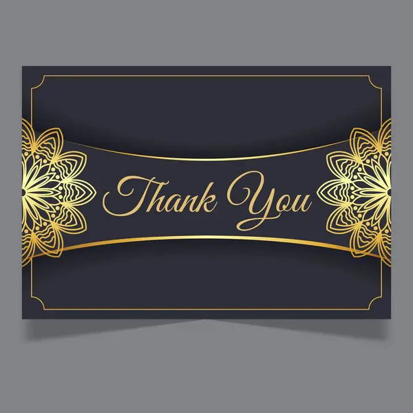 Invitation card and thank you card for social media print.