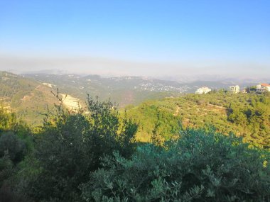 Dağların güzel manzarası