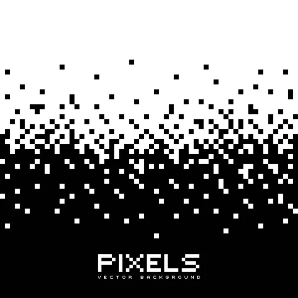 Απεικόνιση Αποσυντίθεται Διαλύεται Στο Pixel Μοτίβο Διάνυσμα Έννοια Της Τεχνολογίας — Διανυσματικό Αρχείο