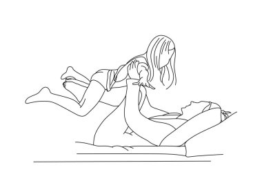 Anneler günün kutlu olsun tebrik kartı, sanat çizelgesi