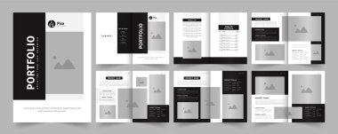 Mimari portföy veya portföy tasarımı, iç portföy, iş portföyü.