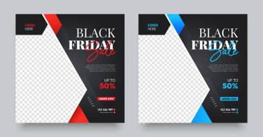 Modern Kara Cuma sosyal medya paylaşımı