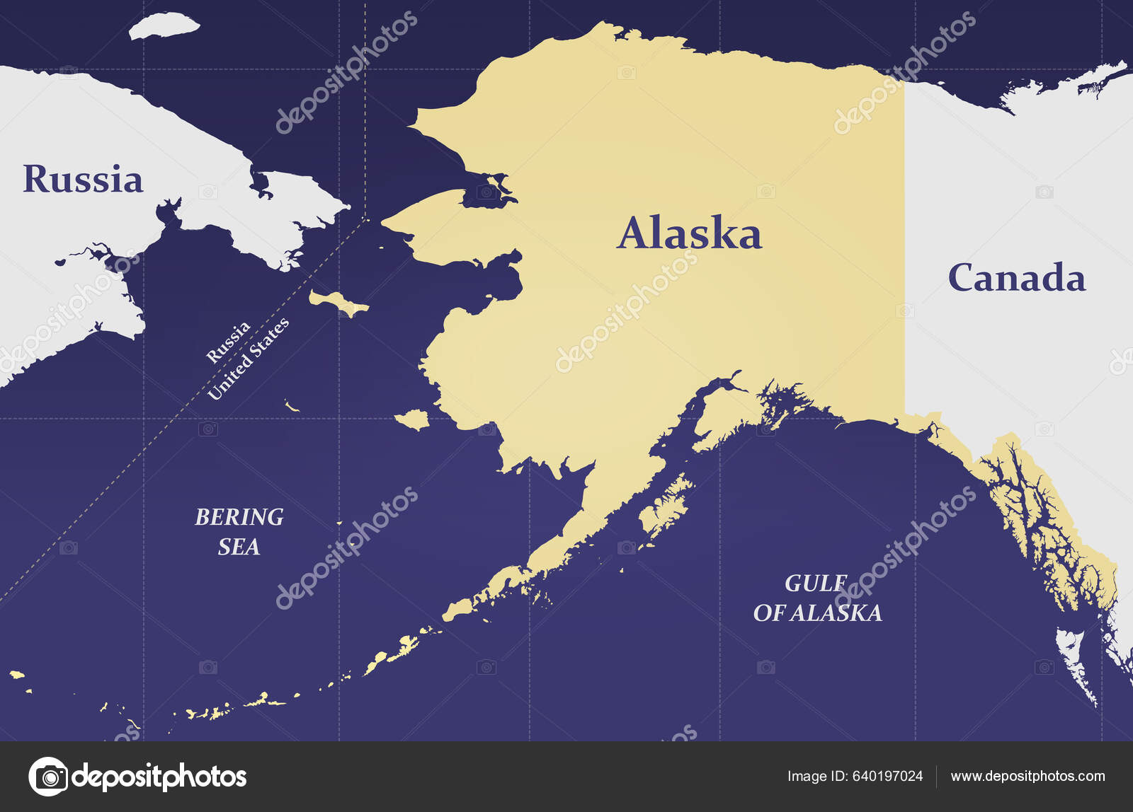 Alaska canada border map winna kamillah