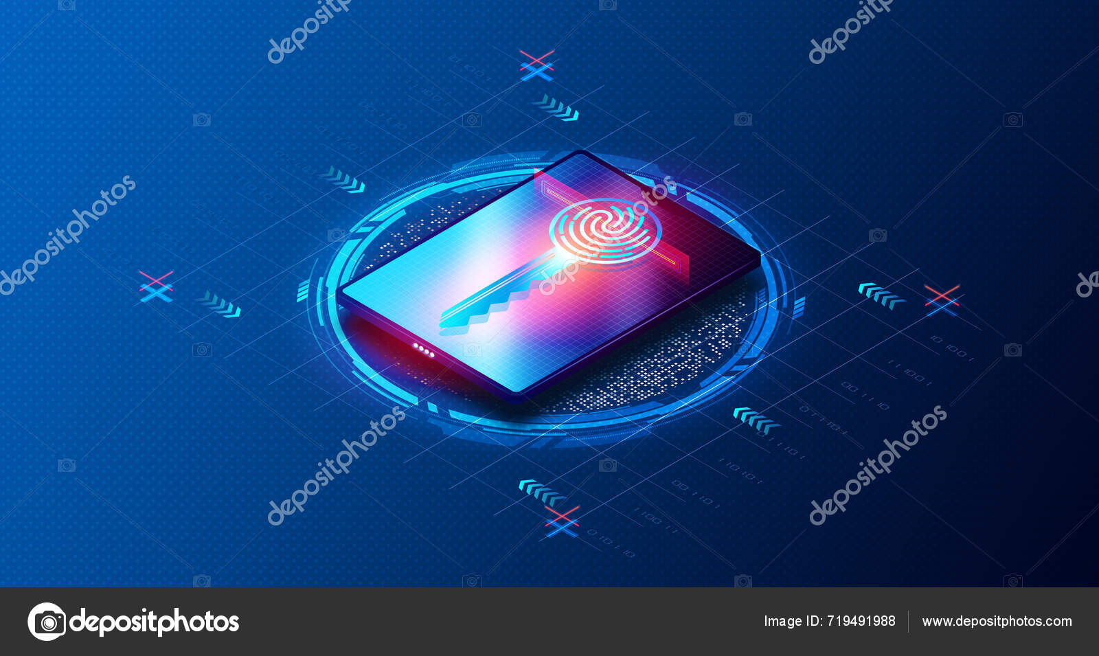 Device Authentication Concept Process Verifying Identity Device Ensure 