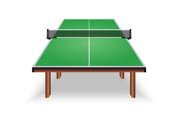 illustration of ping pong table tennis isolated
