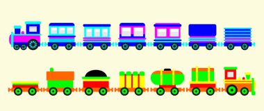 toy train for children entertainment, kid train illustration