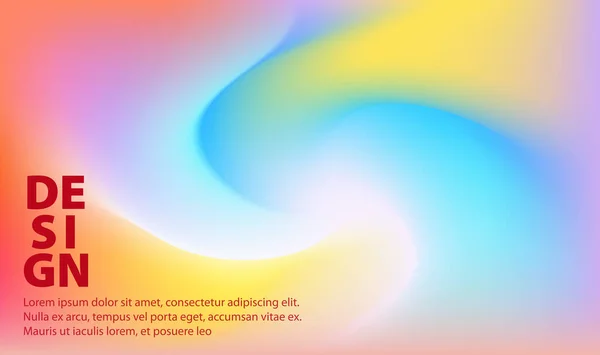 Establecer Gradiente Fondo Abstracto Con Líquido Color Vibrante Eps Formato — Archivo Imágenes Vectoriales