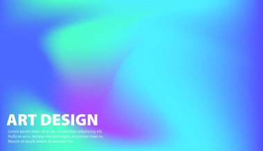 Gradyan soyut arkaplanı sıvı ve canlı renkle ayarla.