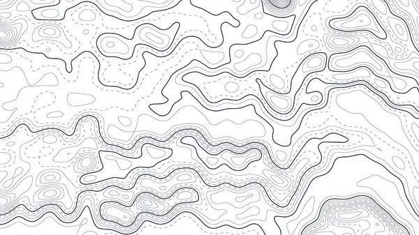 Topografische Kaart Achtergrond Geografische Lijnkaart Met Hoogtemissies Contourachtergrond Geografisch Raster — Stockvector