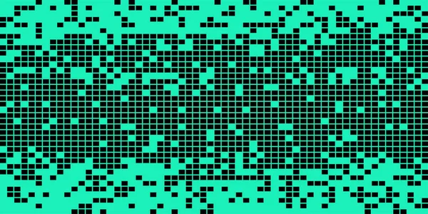 Modèle Pixels Aléatoires Sur Fond Vert Fond Texture Pixels Mélangés — Image vectorielle