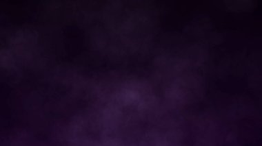 Esmer arka planda mor duman. Dinamik soyut sis. 3B görüntüleme.