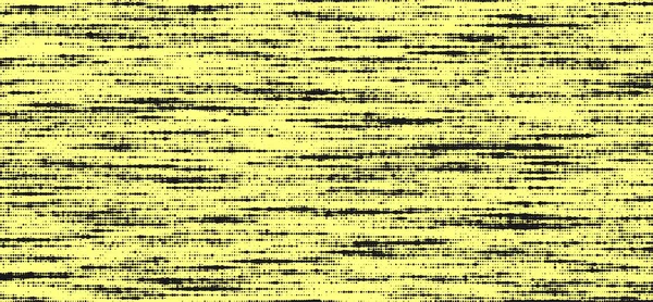 Абстрактний Фон Чорними Цятками Жовтому Тлі Сітка Миготливих Крапок Потік — стоковий вектор