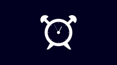 Çalar saatin yerini değiştiriyor. Dinamik hızlı zamanlayıcı saati. Çalar saat konsepti. Projelerinize enerji enjekte etmek için hoş hareket tasarım ögesi.