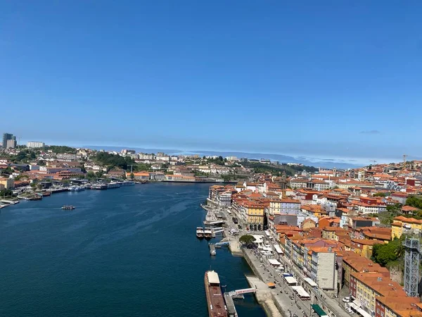 Pohled Staré Město Porto Portugalské — Stock fotografie