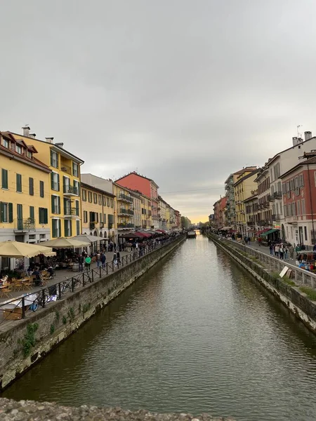 Milan Şehrinin Manzarası Talya — Stok fotoğraf