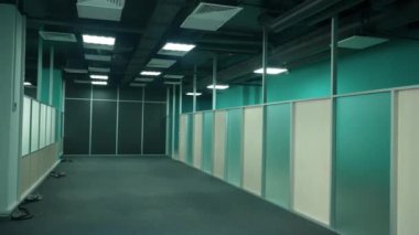 Çalışma alanı, boş ofis alanı, gökdelen, arka plan şablonu, kira.
