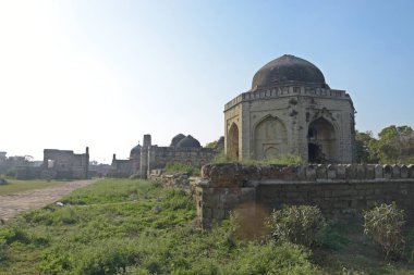 BİRLİKLERİ VE MOSQUES, HARYANA, Hindistan