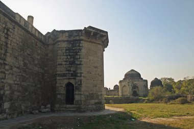 BİRLİKLERİ VE MOSQUES, HARYANA, Hindistan