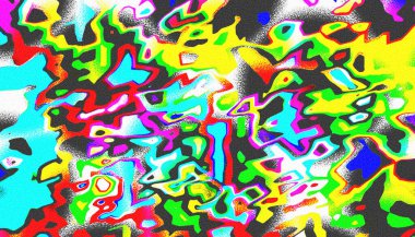 Soyut grafiti tarzı arkaplan