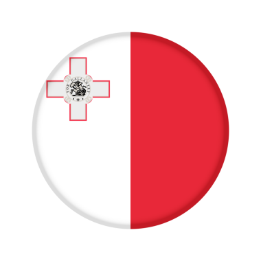 Malta 'nın izole edilmiş bayrağı