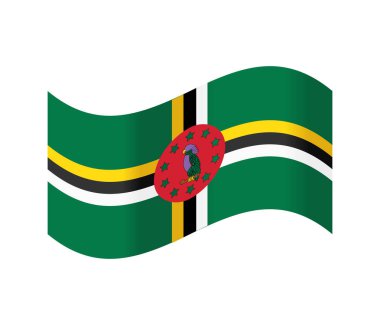 Dominica 'nın izole bayrağı