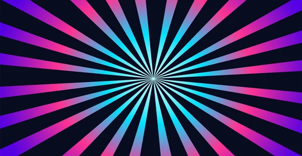Психоделічний Абстрактний Фон Оптична Ілюзія Гіпнотичний Візерунок Неонових Променів Виходять — стоковий вектор