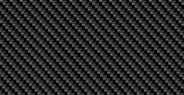 Fond Métallique Perforé Noir Texture Métallique Acier Fond Fibre Carbone — Image vectorielle