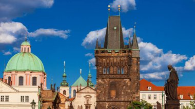 Prag eski tarih merkezi ortaçağ ve barok sanat ve mimarisi.