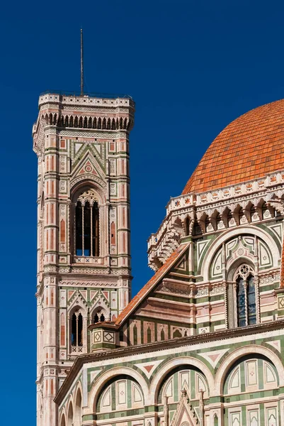 Gothic Architecture Florence Apse Bell Tower Mayr Flower Completed 14Th — Stock Photo, Image