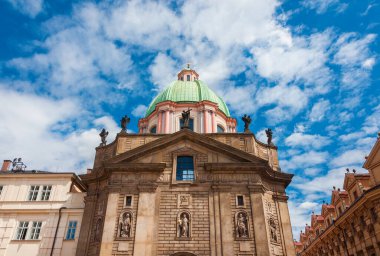 St. Francis Of Assisi Church in Prague Old Town, a beautiful baroque building erected in 1685